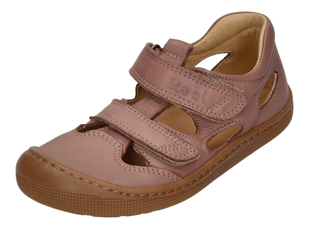 KOEL Barefoot Kinderschuhe - DEEN NAPPA - old pink-0