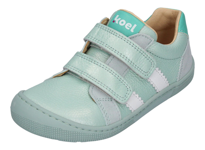 KOEL Barefoot Kinderschuhe - Sneakers DENIS METALIC mint