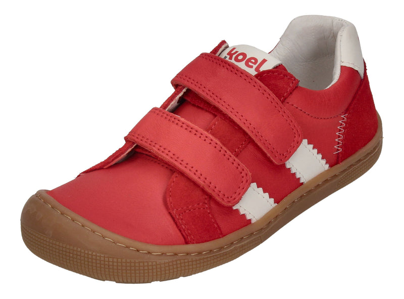 KOEL Barefoot Kinderschuhe - Sneakers DENIS NAPPA red-0