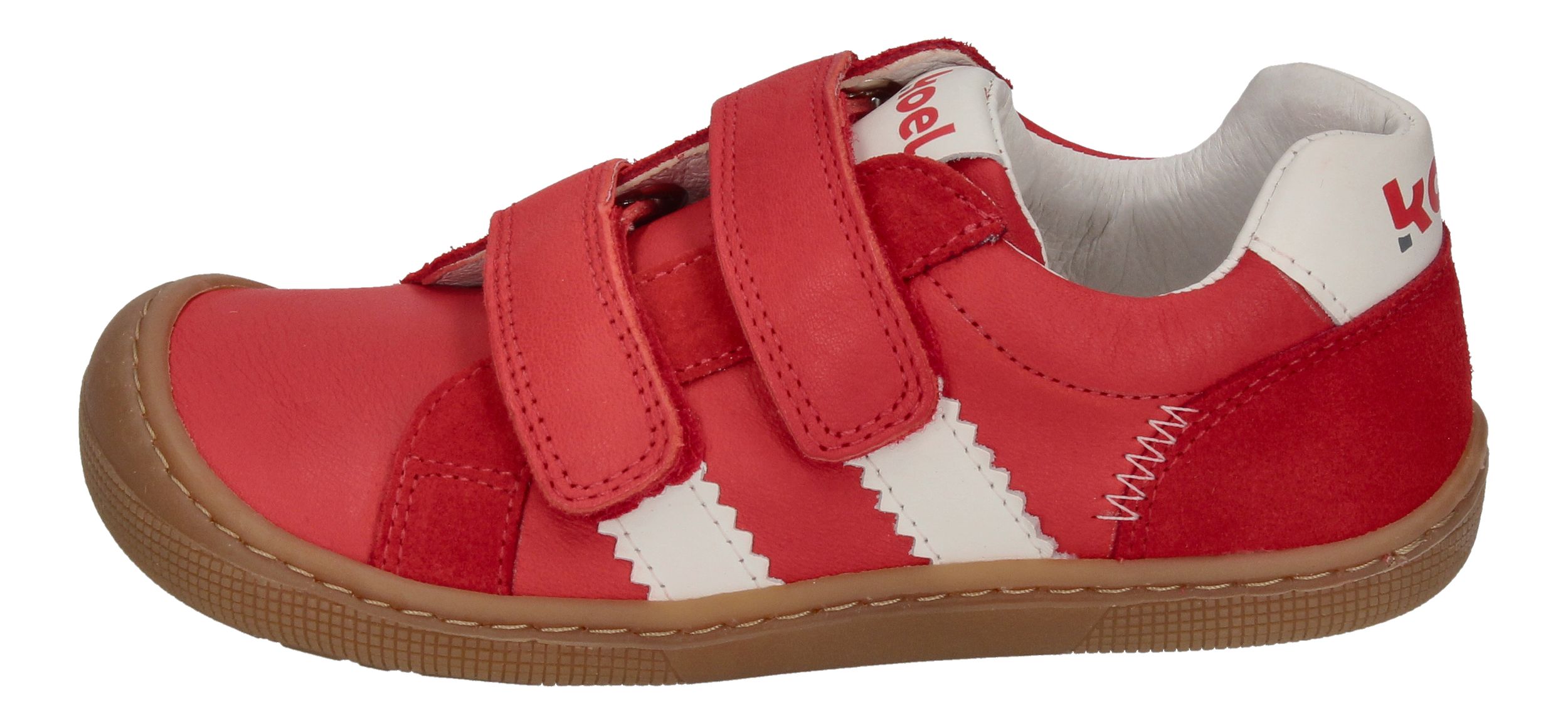 KOEL Barefoot Kinderschuhe - Sneakers DENIS NAPPA red-1