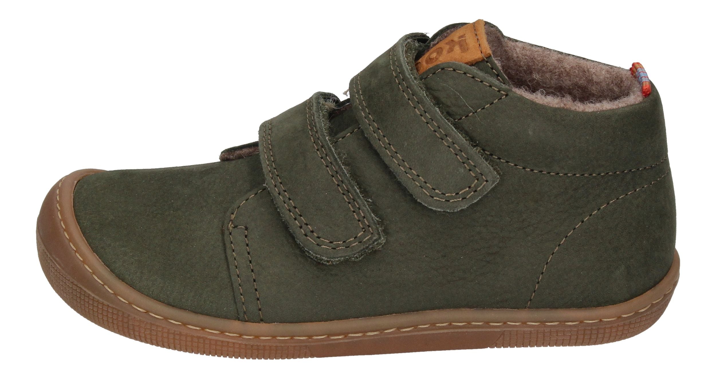 KOEL Barefoot Kinderschuhe DON HYDRO FELT LINING khaki-1