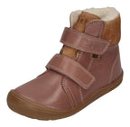 KOEL Barefoot Kinderstiefel - EMIL NAPA WOOL - old rose