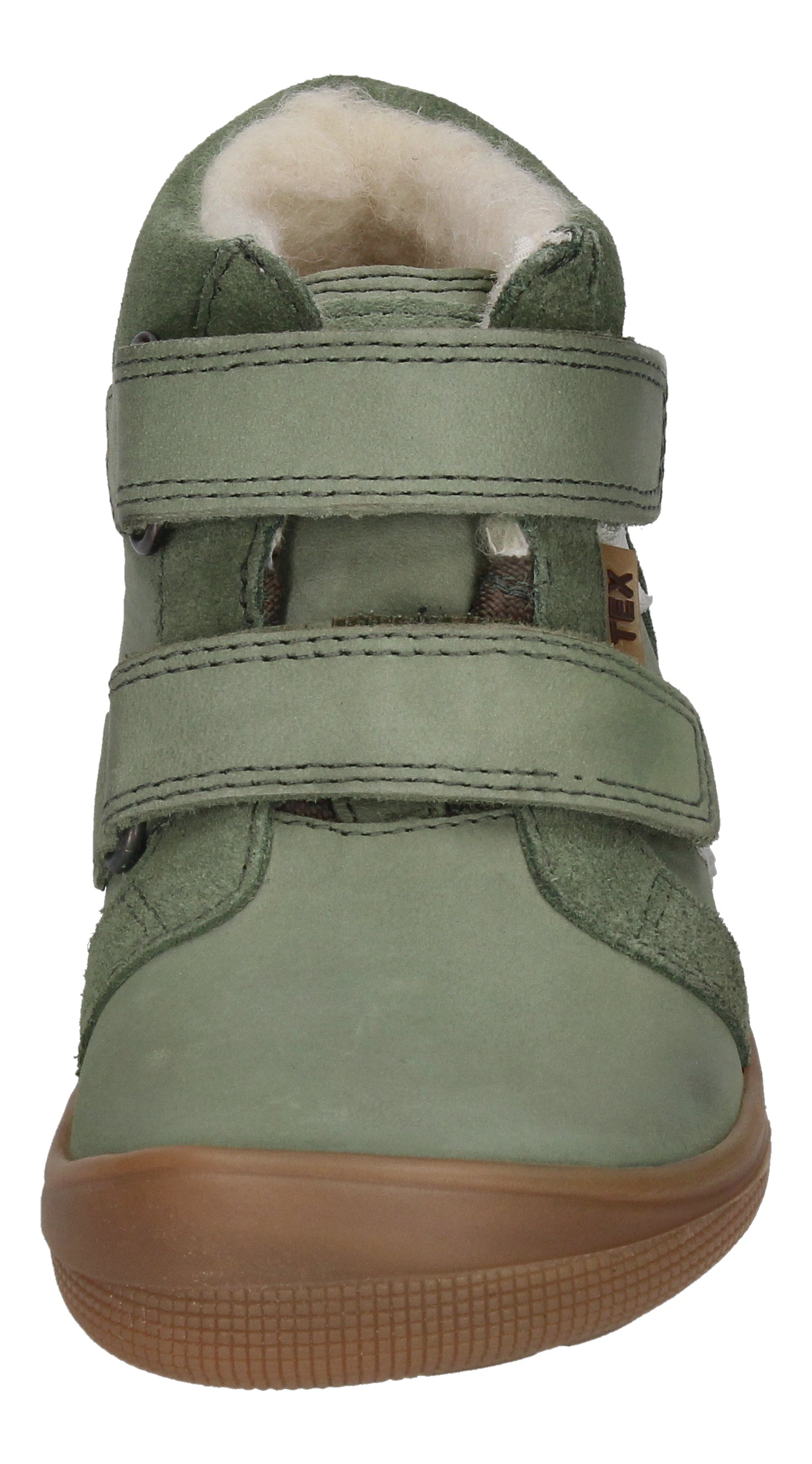 KOEL Barefoot Kinderstiefel - ETHAN TEX WOOL - olive-2