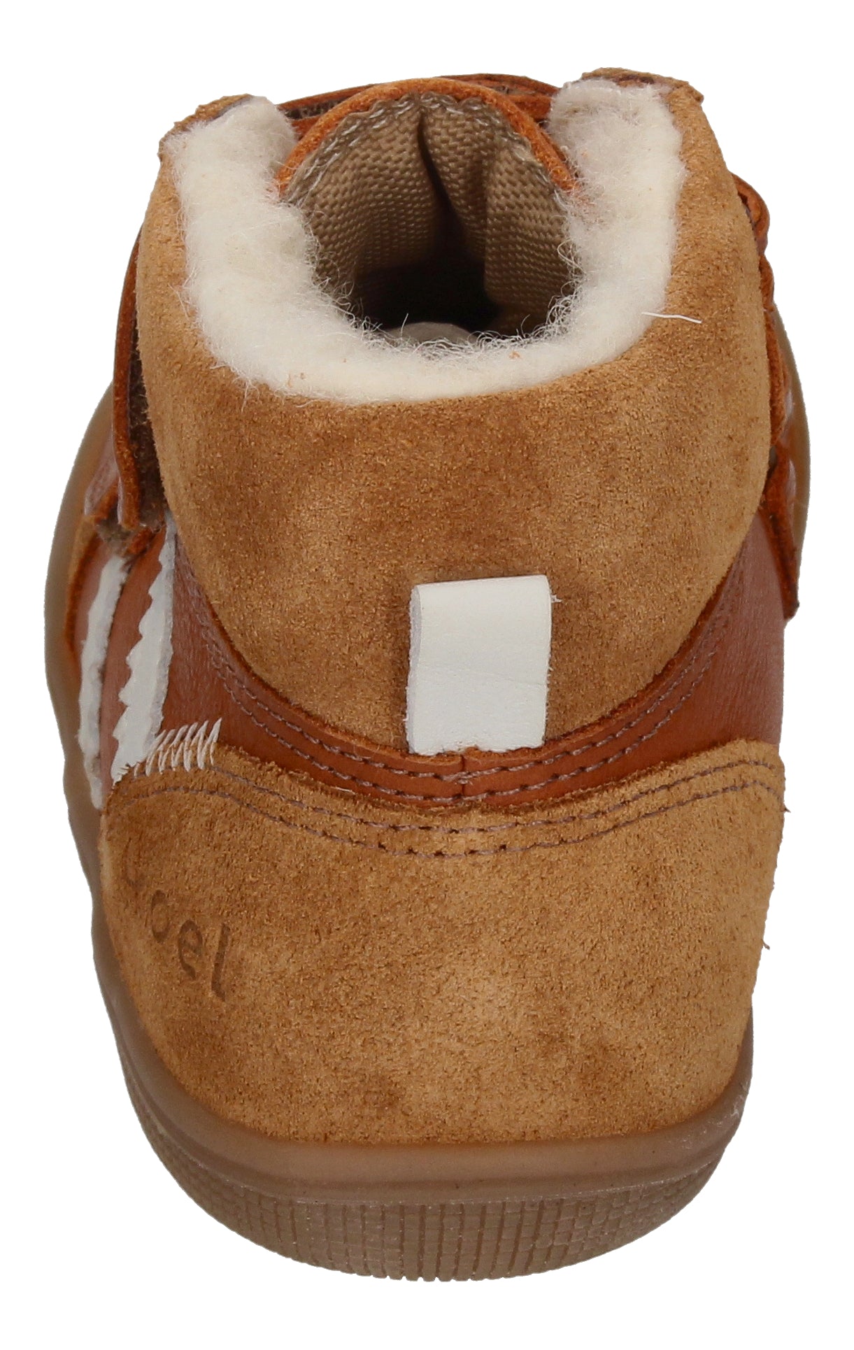 KOEL Barefoot Kinderstiefel - ETHAN TEX WOOL - cognac-4