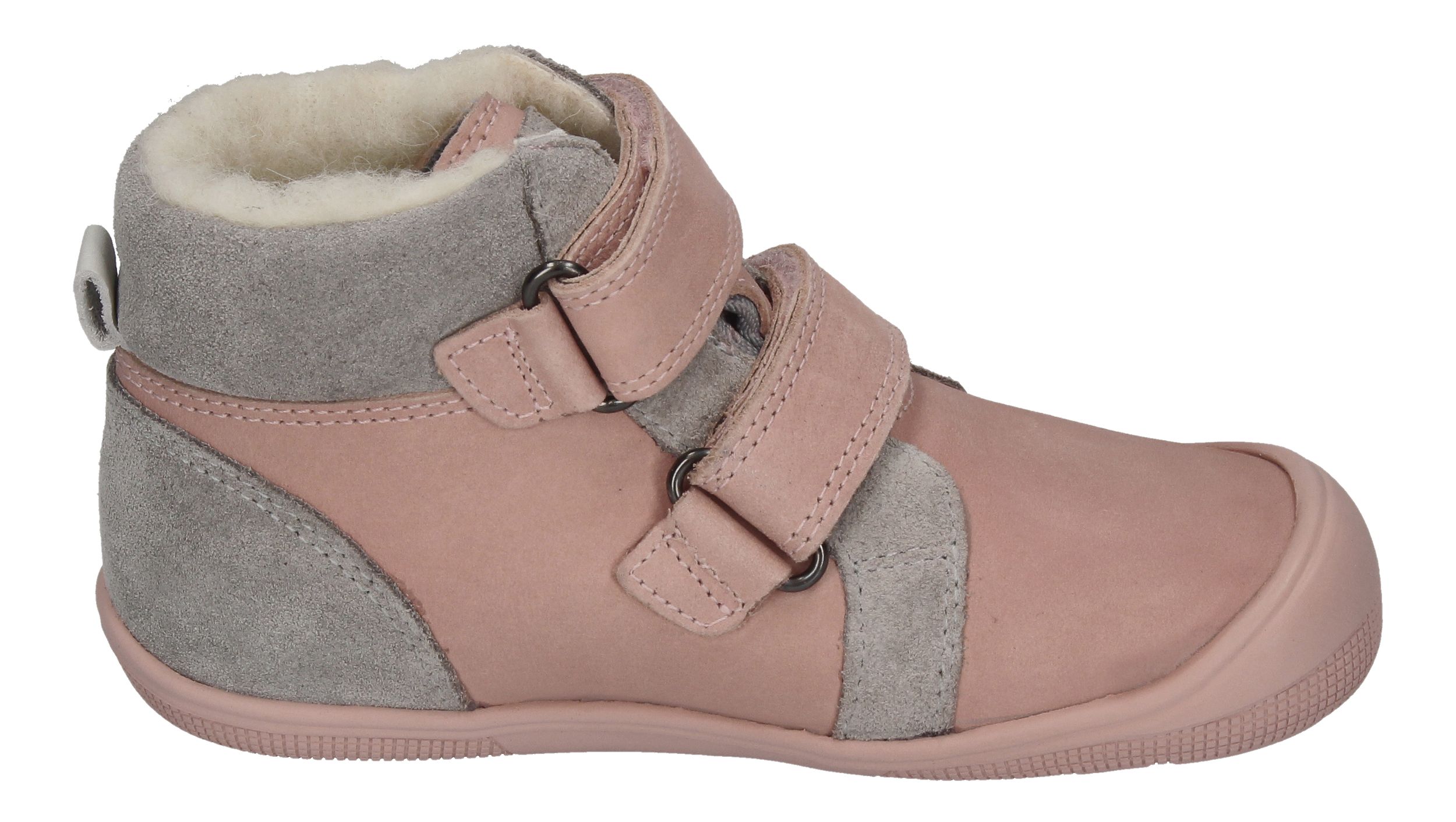 KOEL Barefoot Kinderstiefel - ETHAN TEX WOOL - nude-3