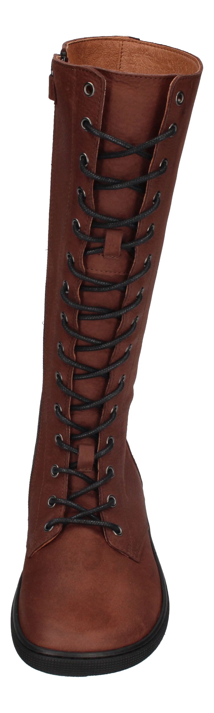 KOEL Damenschuhe - Barefoot Stiefel FLORA - chocolate-2
