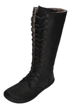 KOEL Damenschuhe - Barefoot Stiefel FLORA LAMBSWOOL - black