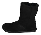KOEL Damen - Lammwolle Barefoot Stiefel FREYA - black