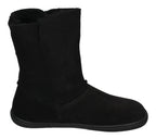 KOEL Damen - Lammwolle Barefoot Stiefel FREYA - black
