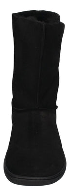 KOEL Damen - Lammwolle Barefoot Stiefel FREYA - black
