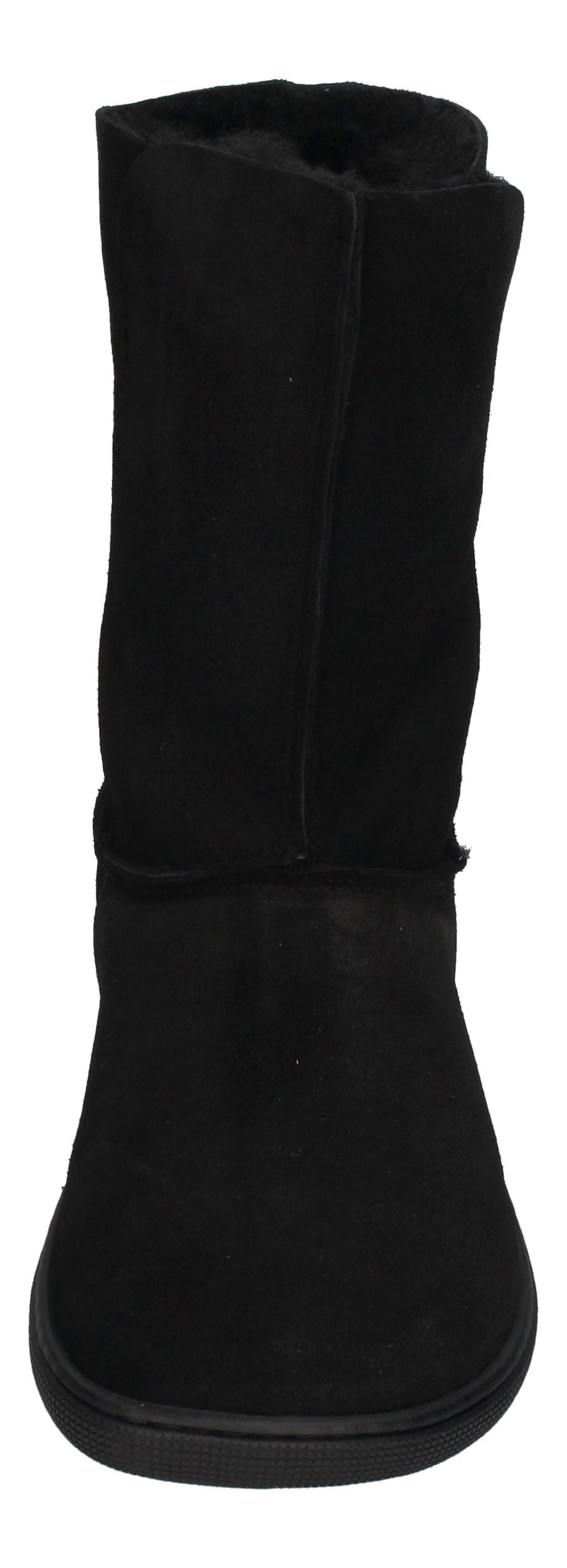 KOEL Damen - Lammwolle Barefoot Stiefel FREYA - black