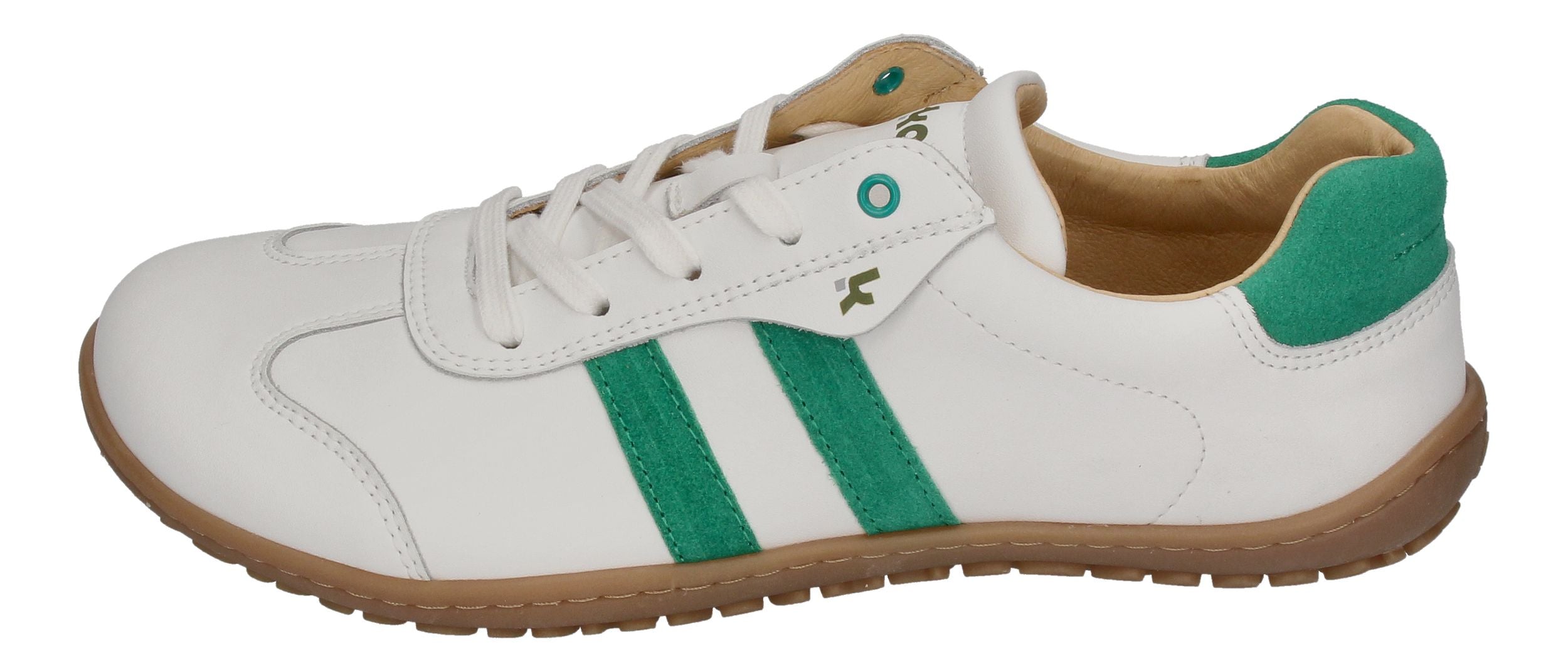KOEL Damenschuhe Barfuß Sneakers ILA NAPA off white green