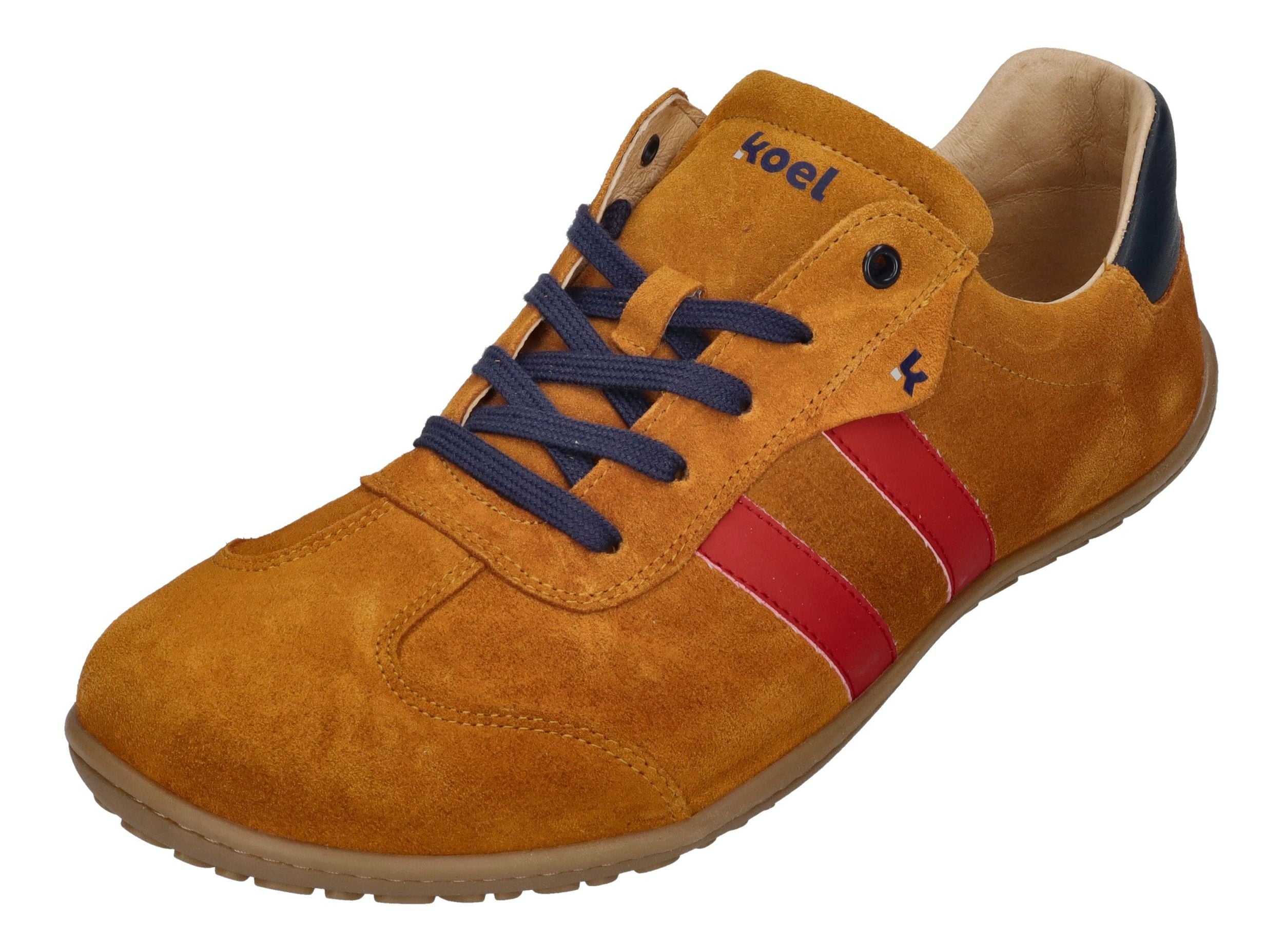 KOEL Barefoot Herrenschuhe - Sneakers ILO SUEDE ocra