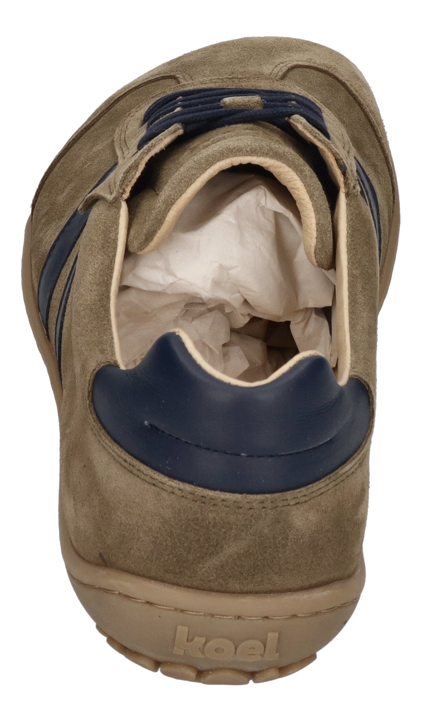 KOEL Barefoot Herrenschuhe - Sneakers ILO SUEDE - olive