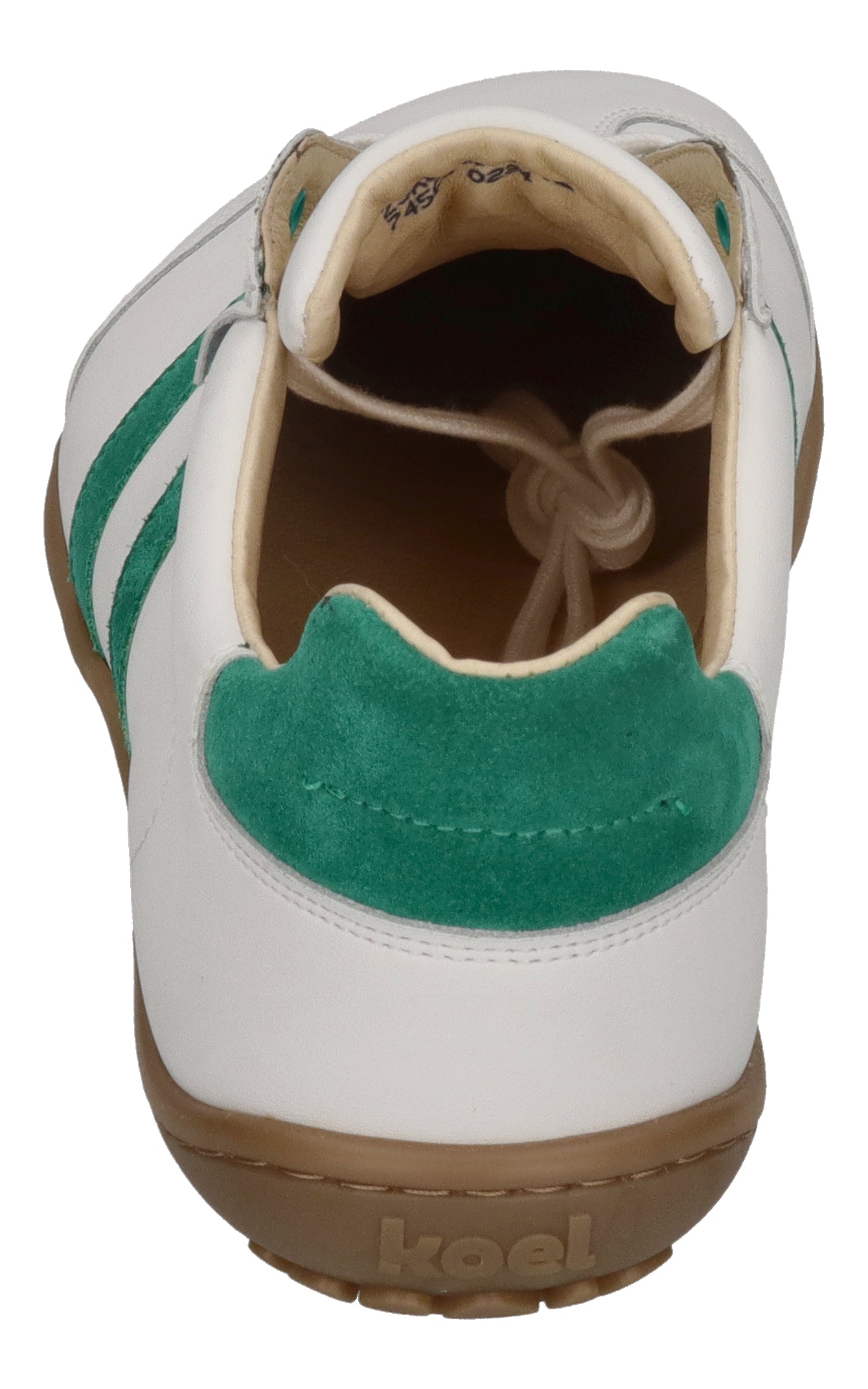 KOEL Barefoot Herren Sneakers ILO NAPPA off white green