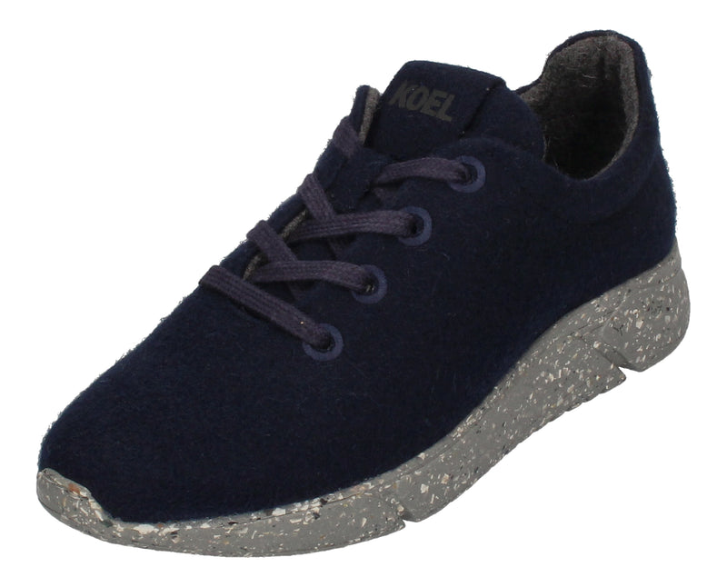 KOEL Herrenschuhe - Merino Sneakers KO821-15 - navy-0