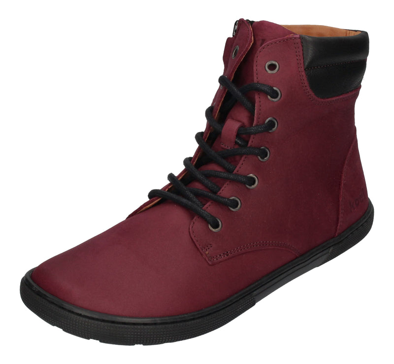 KOEL Damenschuhe - Barefoot Booties FLORENCE - bordo-0