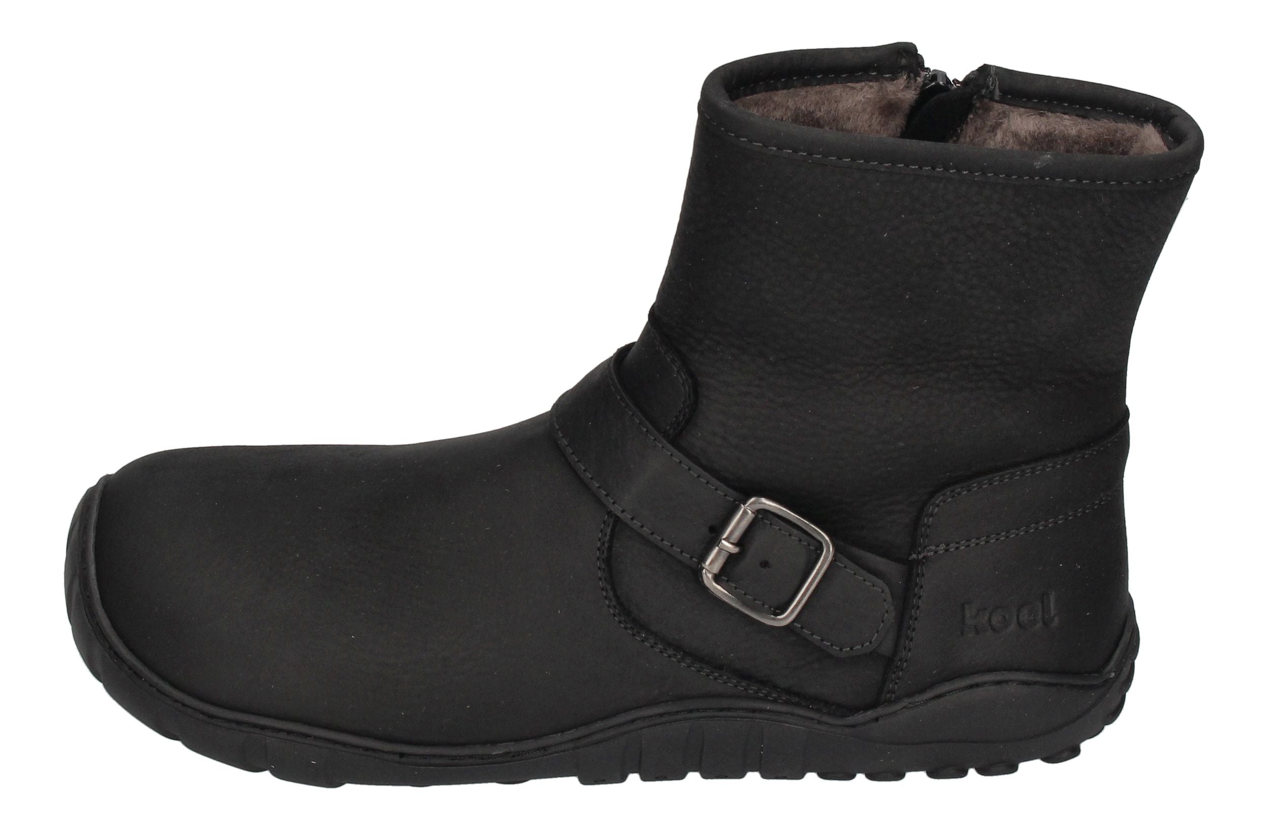 KOEL Damen Barefoot Booties LARS HYDRO LAMBSWOOL - black