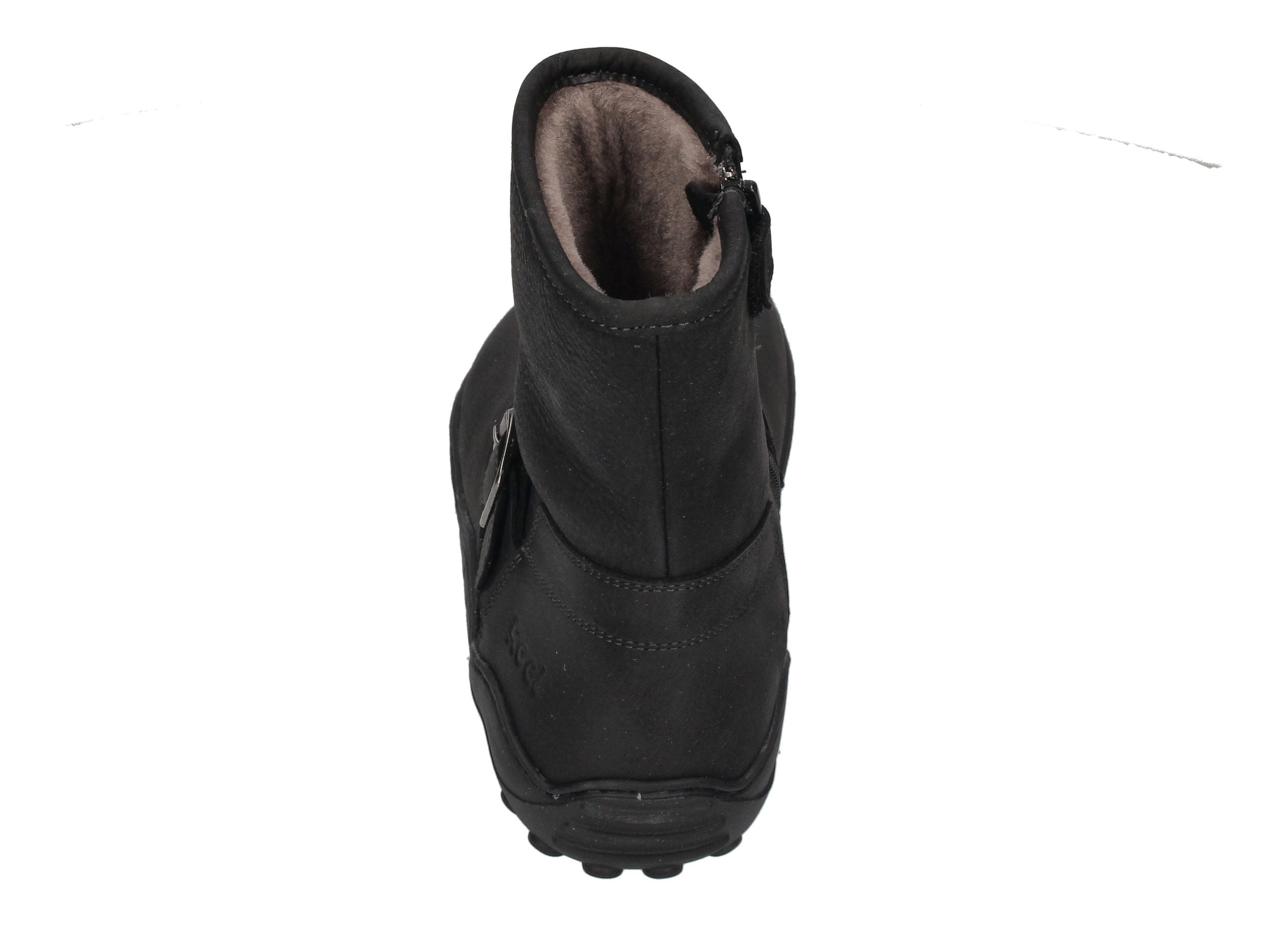KOEL Damen Barefoot Booties LARS HYDRO LAMBSWOOL - black