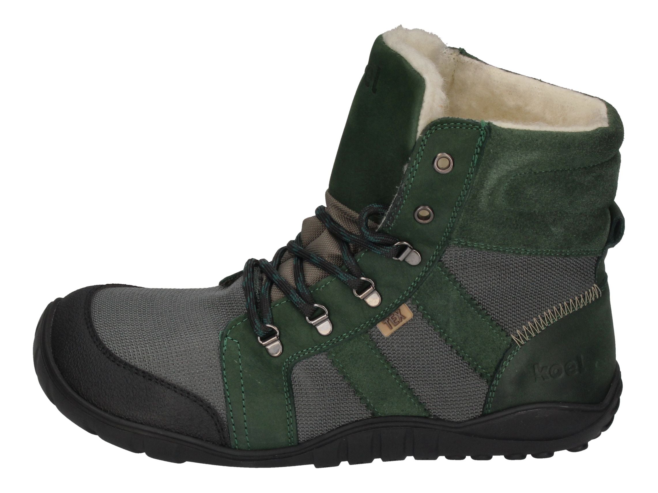 KOEL Damenschuhe - Barefoot Booties MILONI LADIES WOOL green