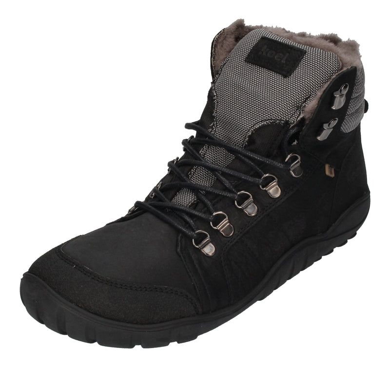 KOEL Herrenschuhe Barefoot Boots - PAUL LAMBWOOL black-0
