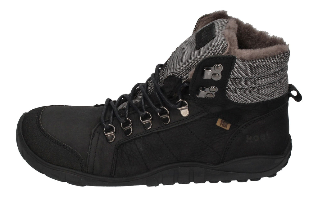 KOEL Herrenschuhe Barefoot Boots - PAUL LAMBWOOL black-1