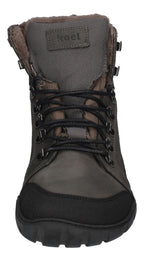 KOEL Herrenschuhe Barefoot Boots - PAUL LAMBWOOL dark grey