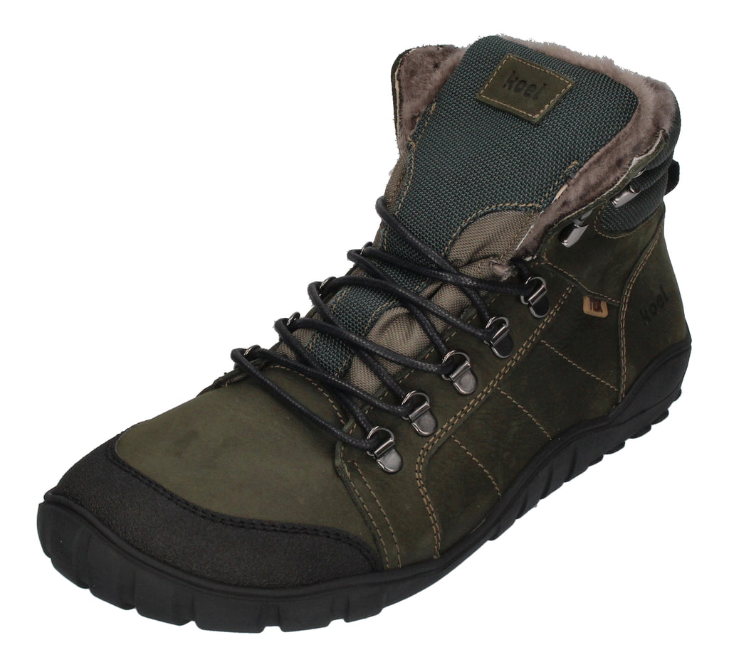 KOEL Herrenschuhe Barefoot Boots - PAUL LAMBWOOL khaki-0