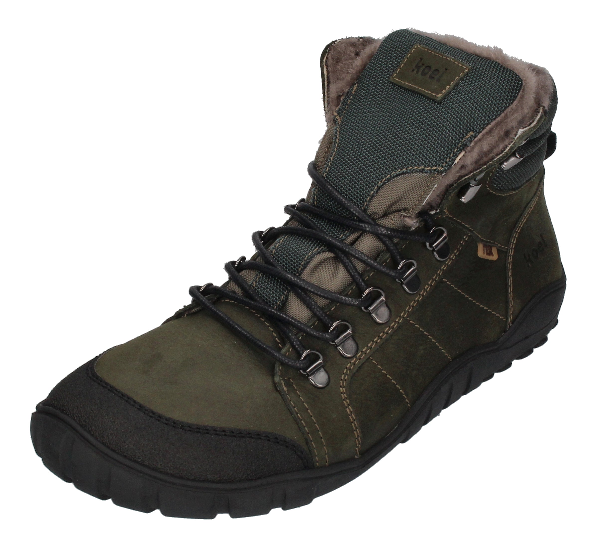 KOEL Herrenschuhe Barefoot Boots - PAUL LAMBWOOL khaki-0