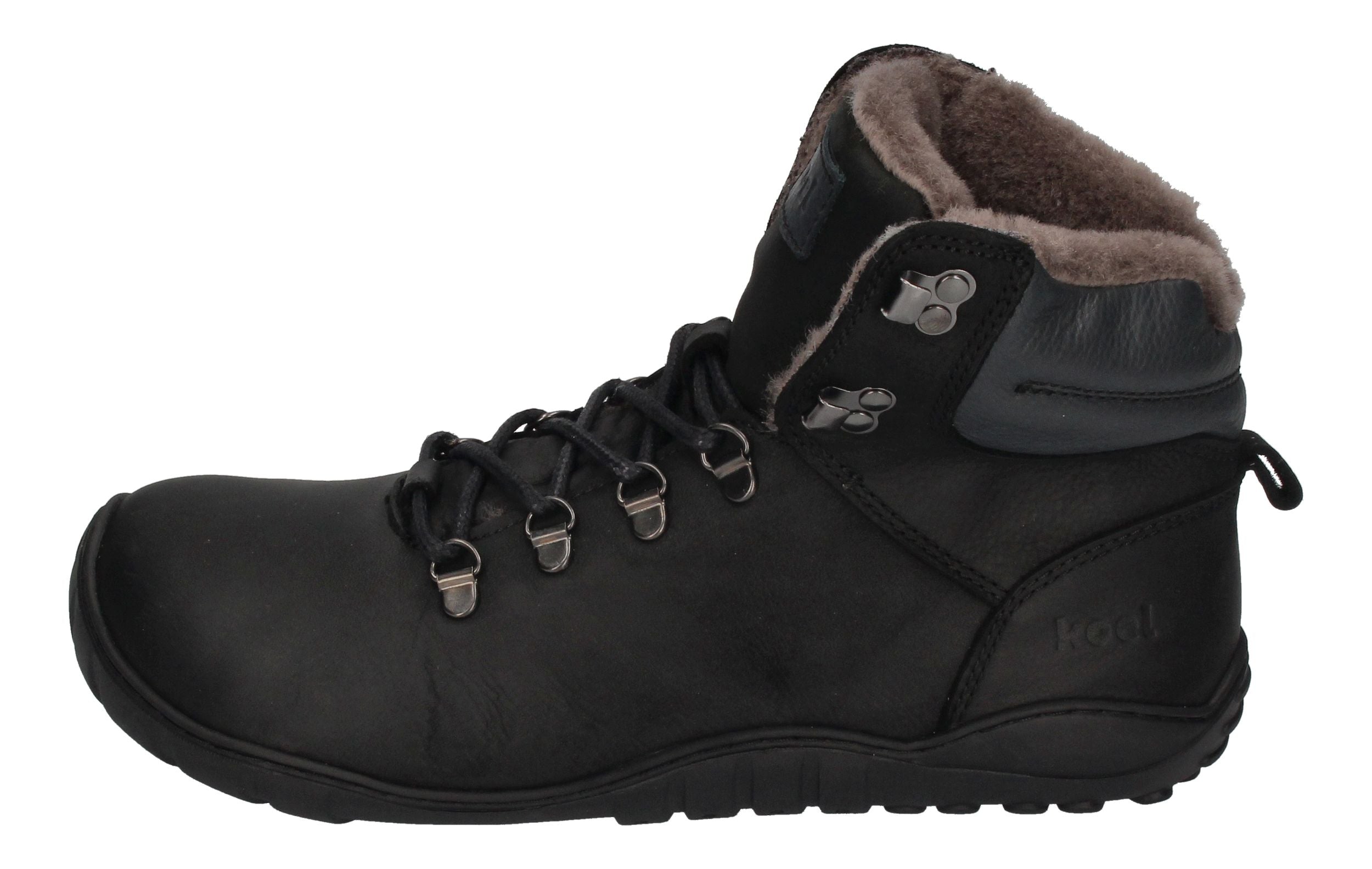 KOEL Herrenschuhe Barefoot Boots - PORTER LAMBSWOOL - black