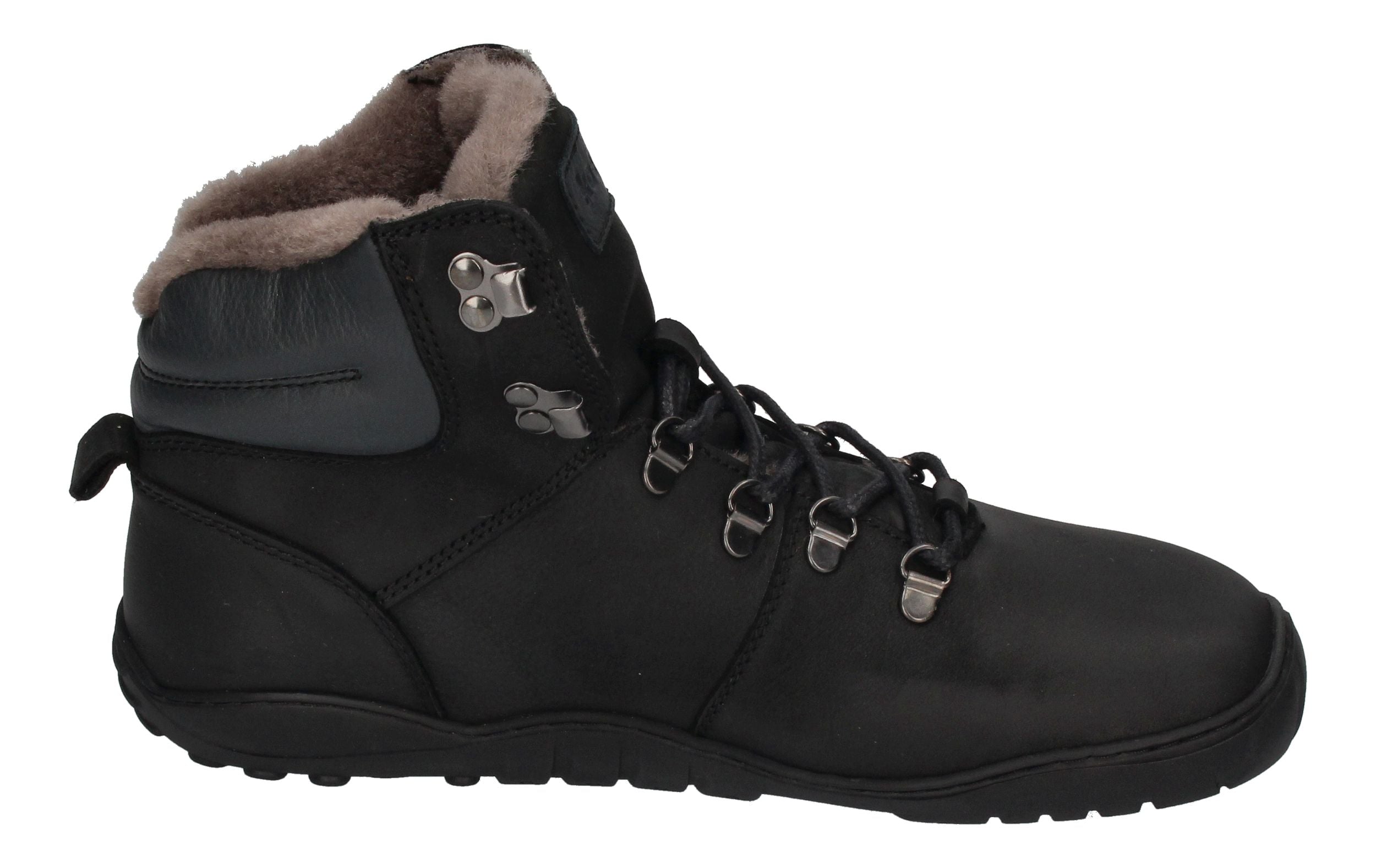 KOEL Herrenschuhe Barefoot Boots - PORTER LAMBSWOOL - black