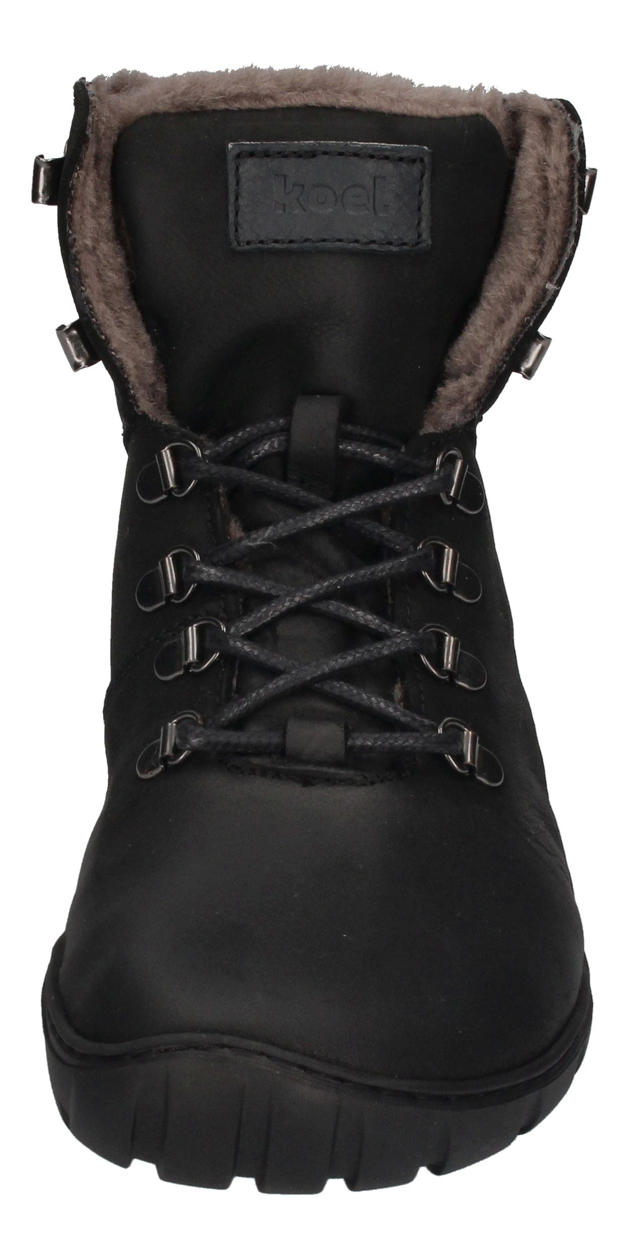 KOEL Herrenschuhe Barefoot Boots - PORTER LAMBSWOOL - black