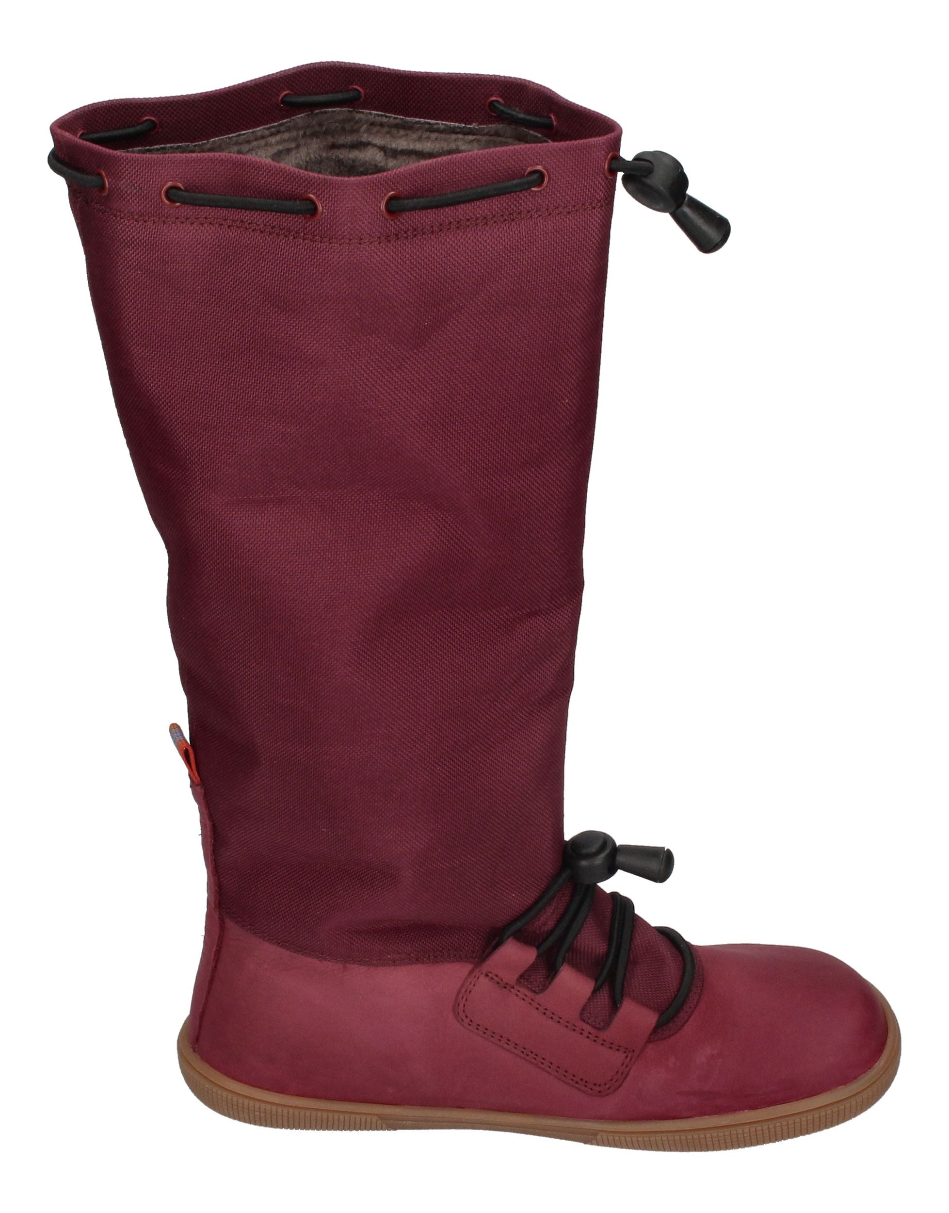 KOEL Barefoot Kinderstiefel RANA LAMBWOOL 08T012 bordo