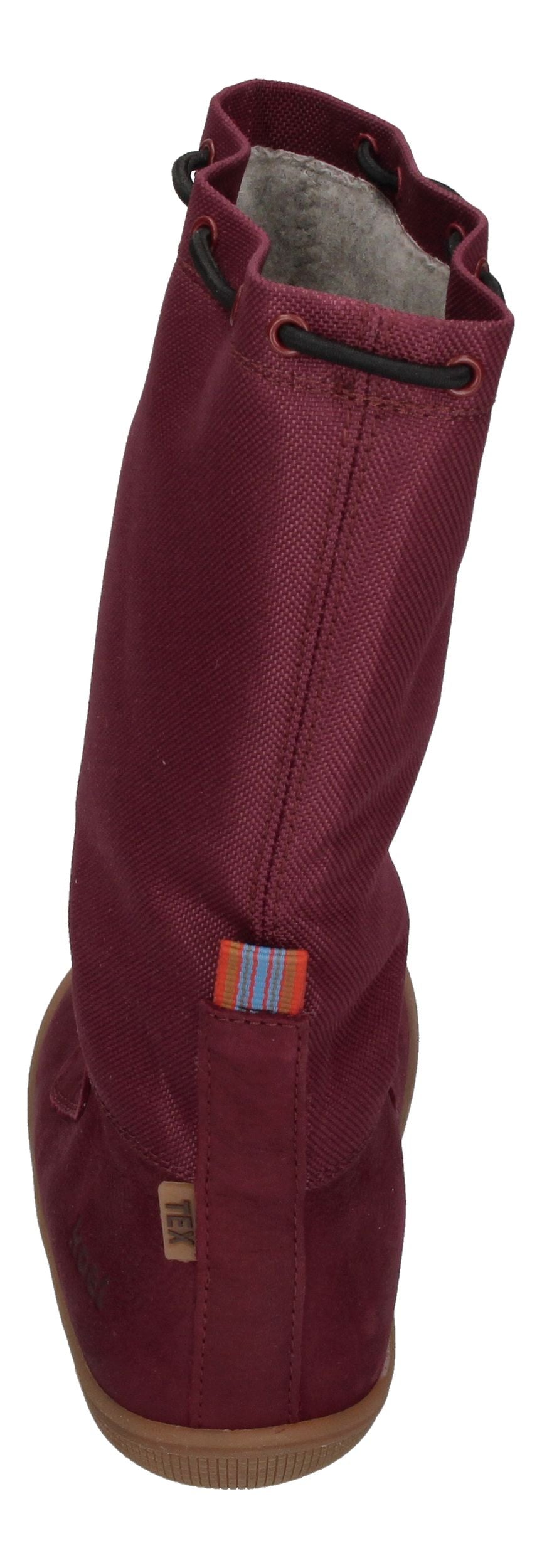 KOEL Barefoot Teenagerstiefel RANA MERINO 08T012 bordo
