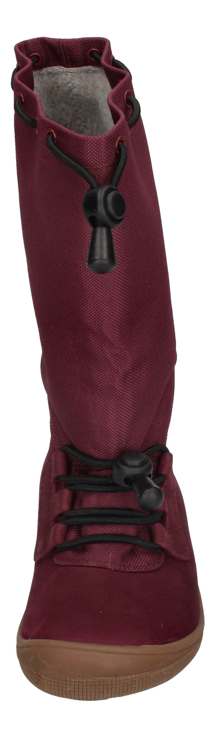 KOEL Barefoot Teenagerstiefel RANA MERINO 08T012 bordo