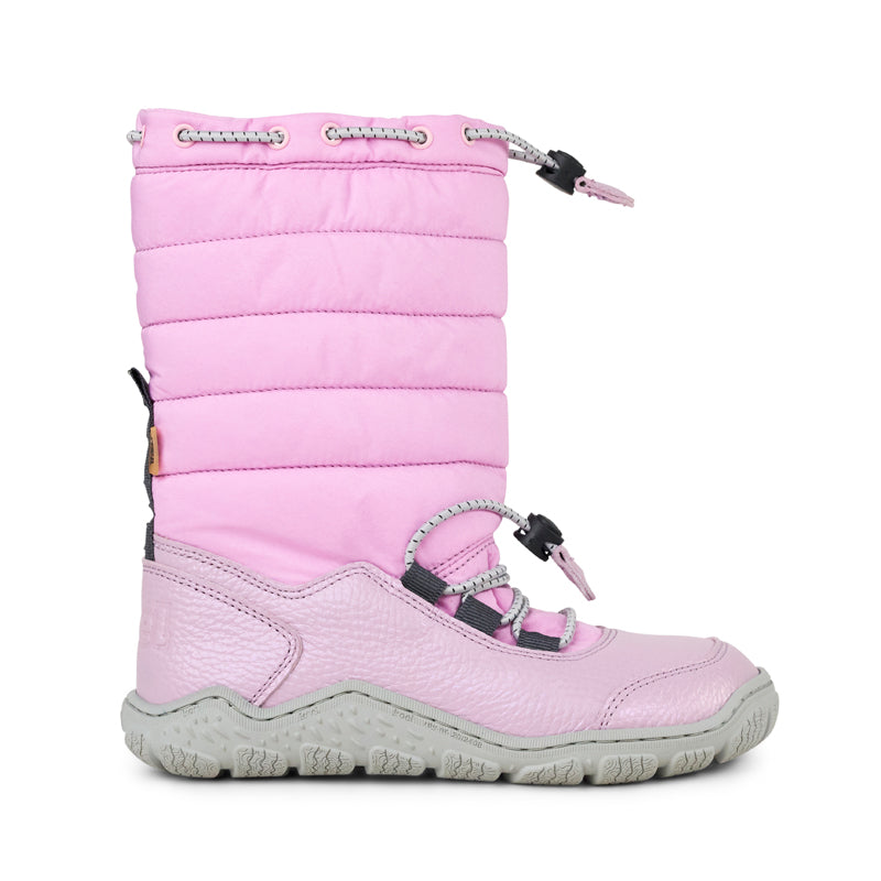 KOEL warm gefütterte Barefoot Kinderstiefel RANA TREK Violet