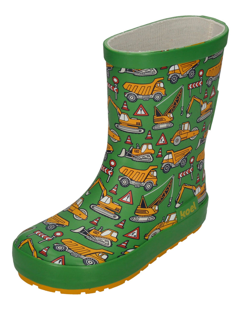 KOEL Barefoot - Gummistiefel WELLIE BARE MULTI tractor green