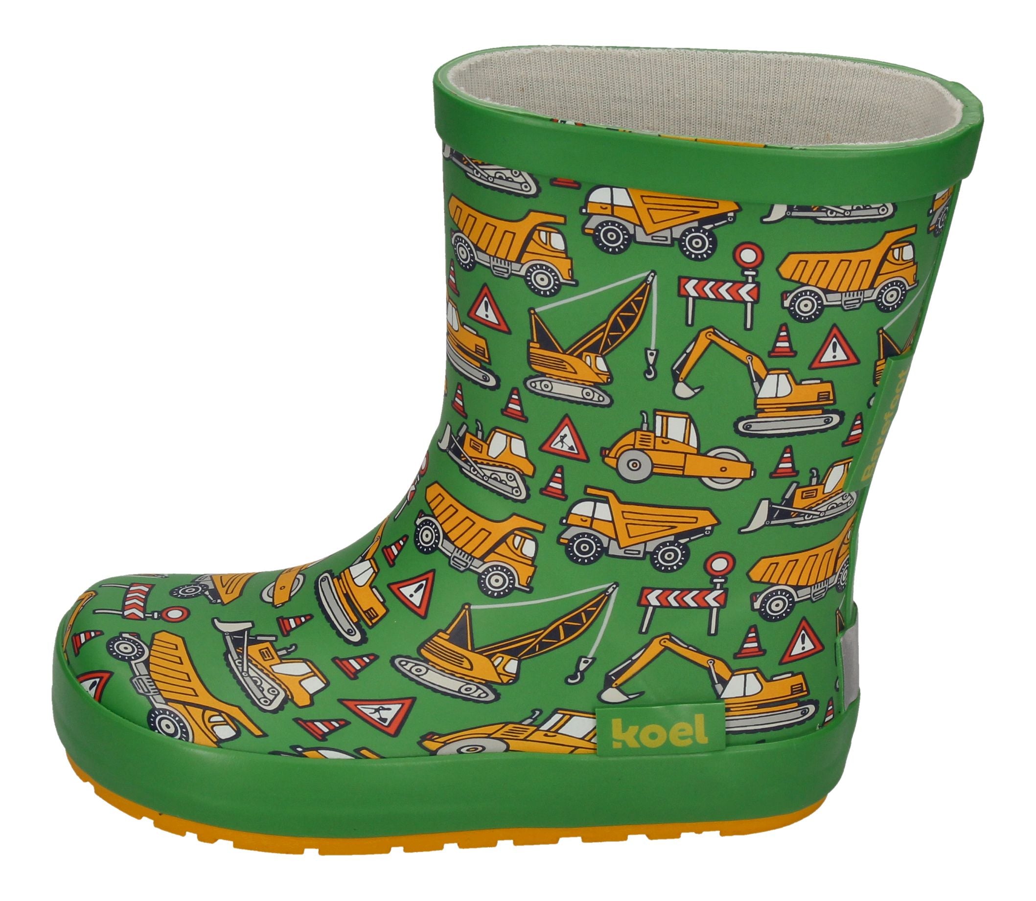 KOEL Barefoot - Gummistiefel WELLIE BARE MULTI tractor green