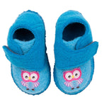 NANGA Kinderschuhe - Hausschuhe LITTLE OWLS - türkis-6