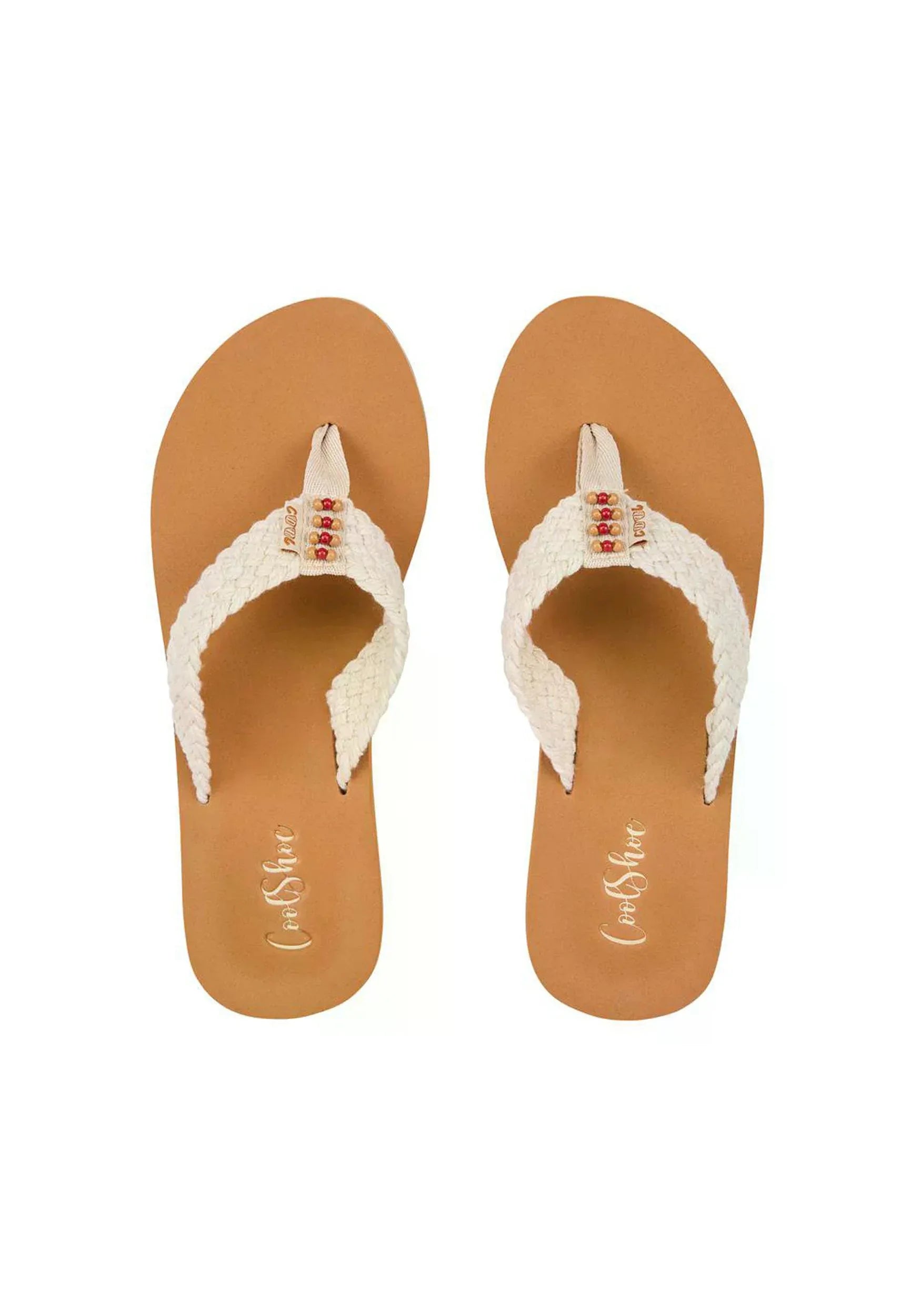COOL SHOE Damen Zehentrenner COOL MAPPLE honey