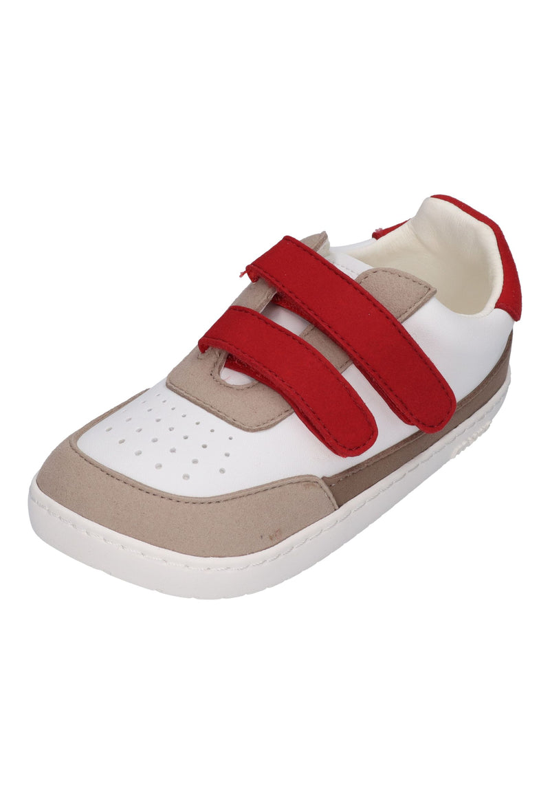 MURIS vegane Barefoot Kinder Sneakers PETRA Mini - fire red