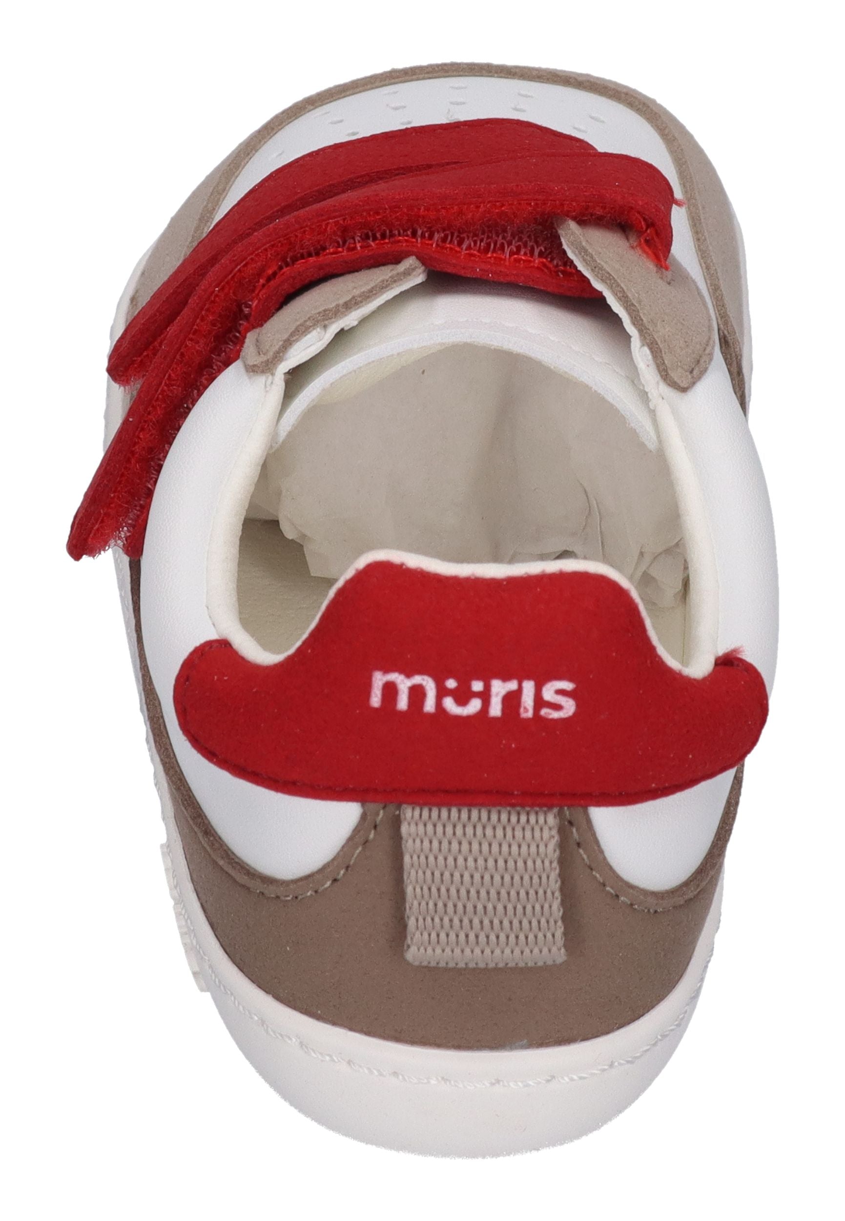 MURIS vegane Barefoot Kinder Sneakers PETRA Mini - fire red