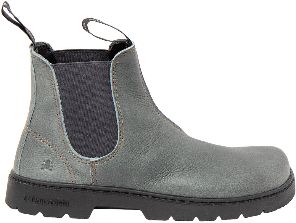 EL NATURALISTA Barefoot Minimalist Chelsea Boot NOMADA N5262A petrol