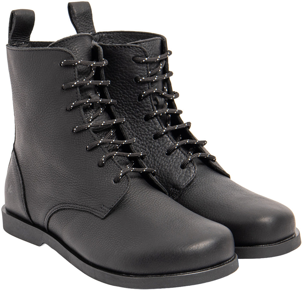 EL NATURALISTA Barefoot Minimalist Damen Schnürstiefelette ARENISCA N5888 black