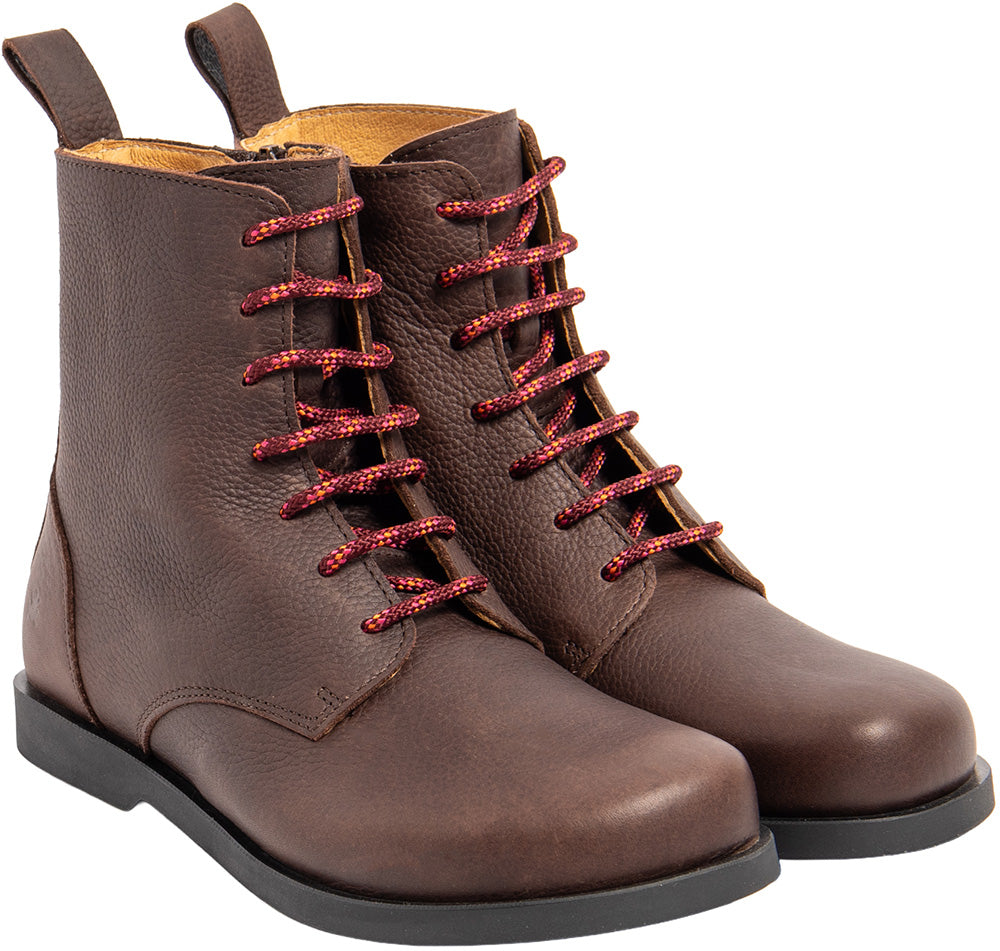 EL NATURALISTA Barefoot Minimalist Damen Schnürstiefelette ARENISCA N5888 brown
