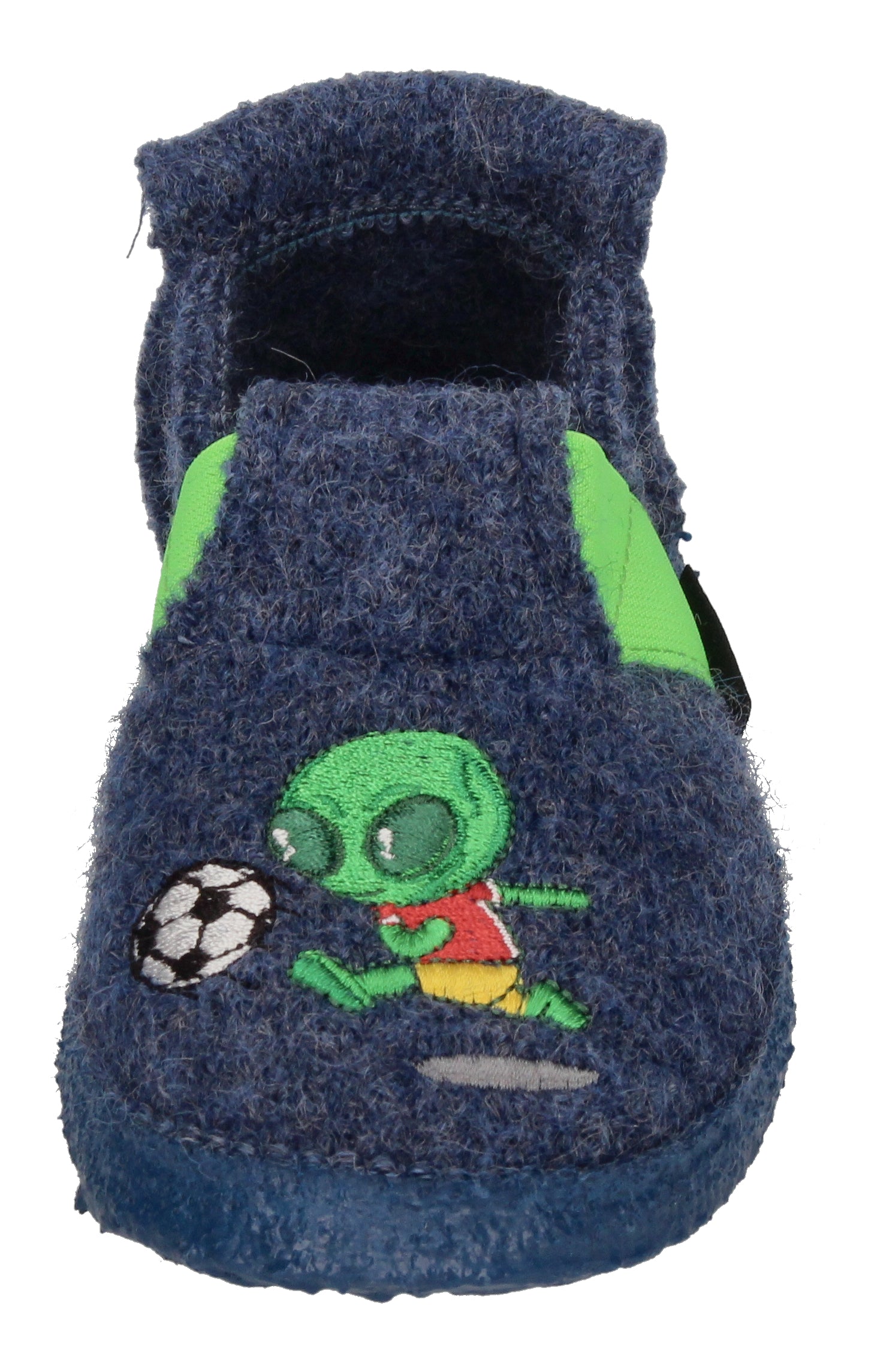 NANGA Kinderschuhe - Hausschuhe ALIENS - blau-2