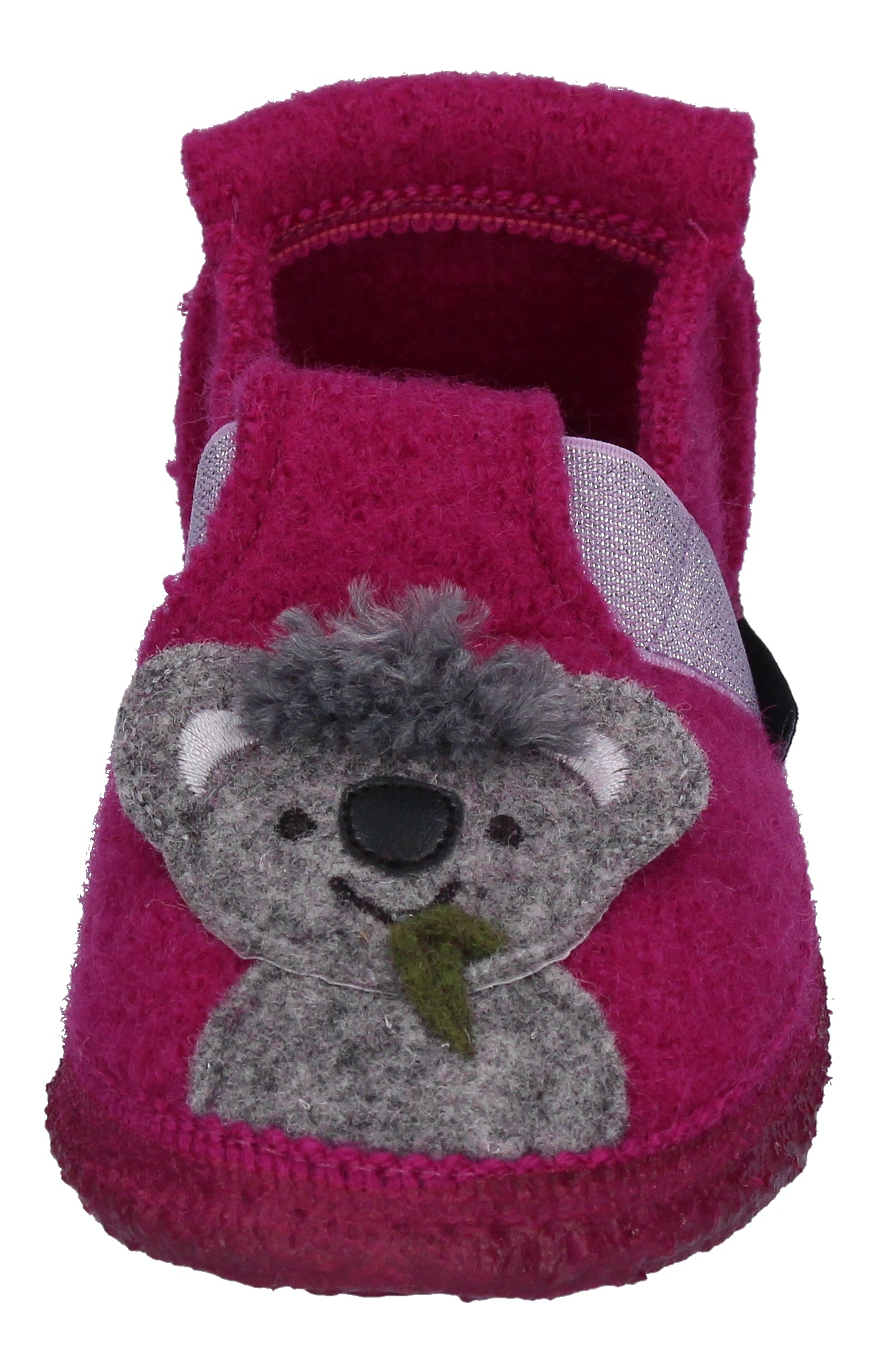 NANGA Kinderschuhe - Hausschuhe KOALA BABYS - beere-2