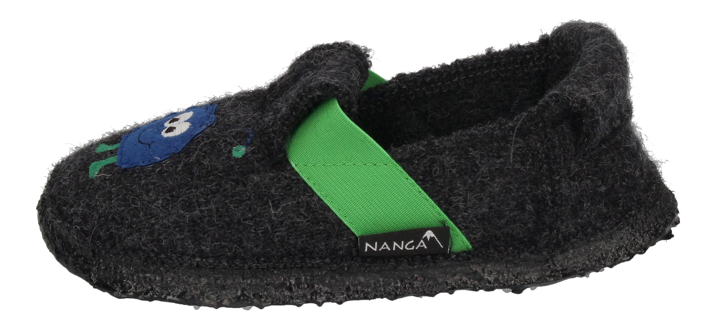 NANGA Kinderschuhe - Hausschuhe BIG MONSTA - grau-1