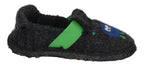NANGA Kinderschuhe - Hausschuhe BIG MONSTA - grau-3
