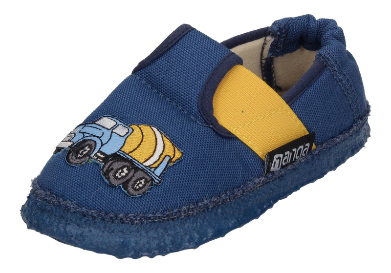 NANGA Kinderschuhe - Hausschuhe BOB 26-0501 - blau